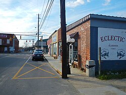 Eclectic, Alabama Downtown